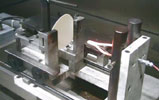 Figure 3. Glow wire test setup